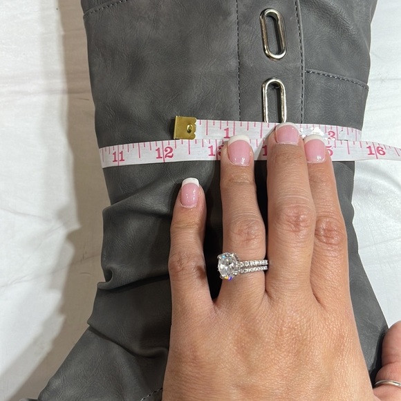 Unbranded Kid’s Riding Boot Gray sz 6 - Picture 8 of 9